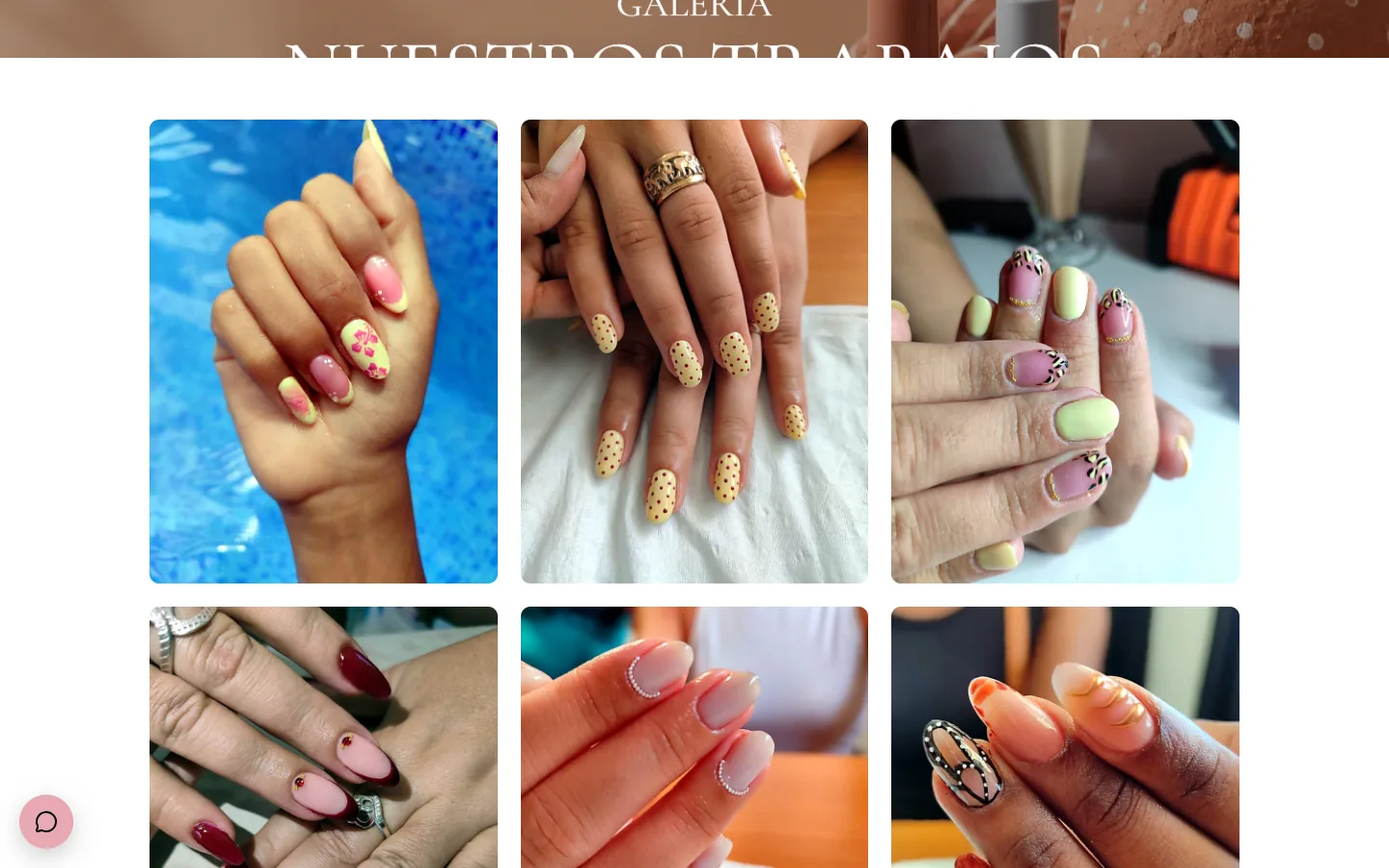 Galería de trabajos reales de uñas